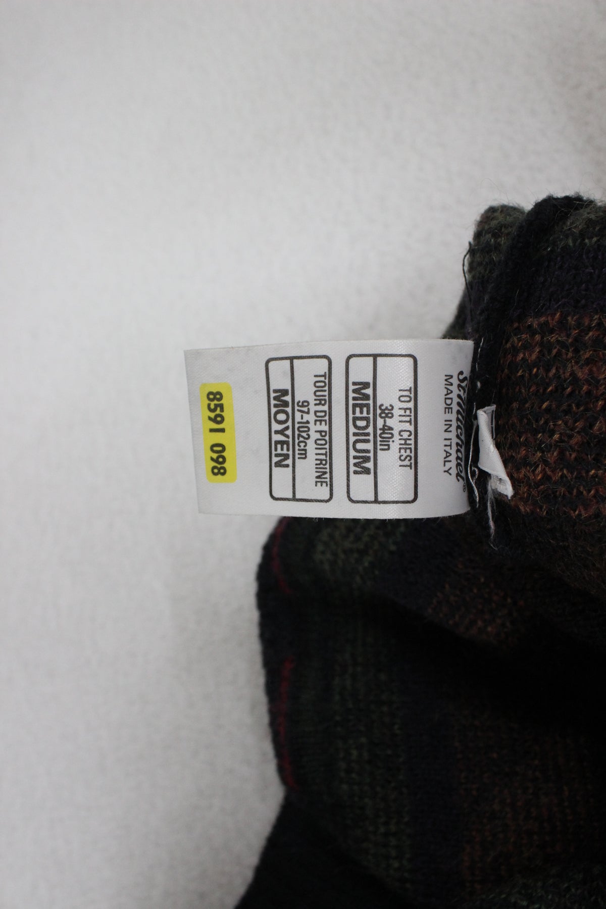 Mens Abstract Jumper Made In Italy