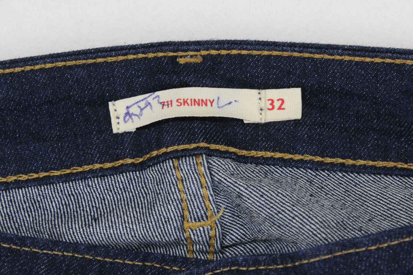 Womens 711 Jeans Denim Skinny Stretch
