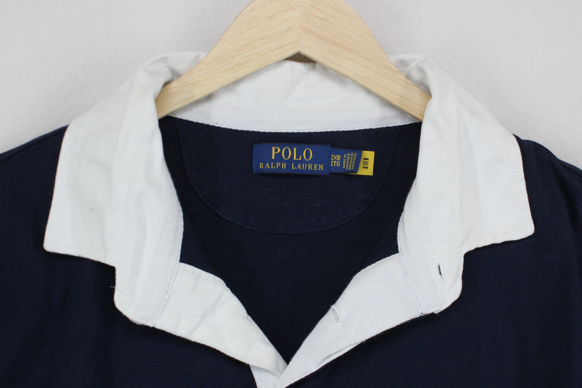 Mens Polo Shirt Long Sleeve Collared Classic