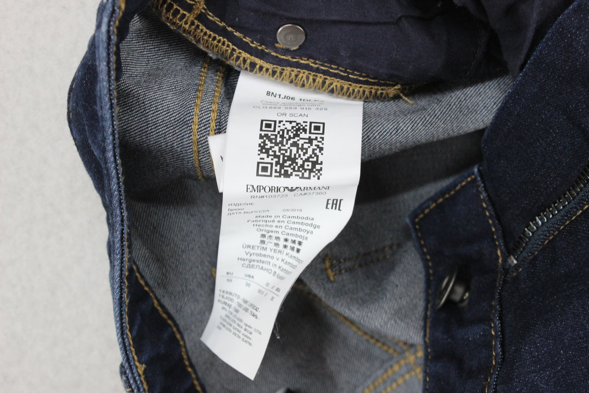 Mens Jeans Stretch Slim Fit Denim