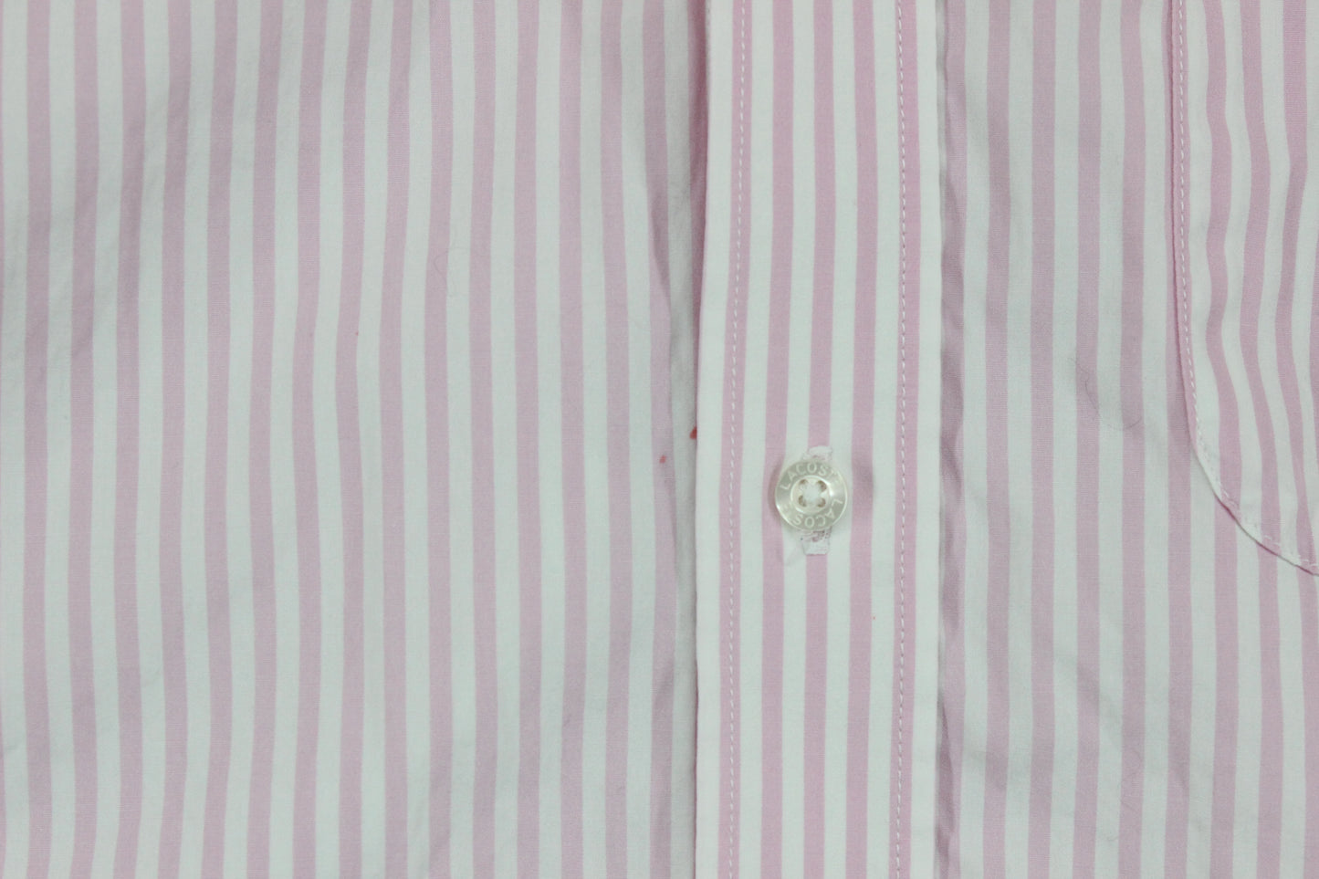 Mens Striped Shirt Short Sleeve Collared Regular Fit