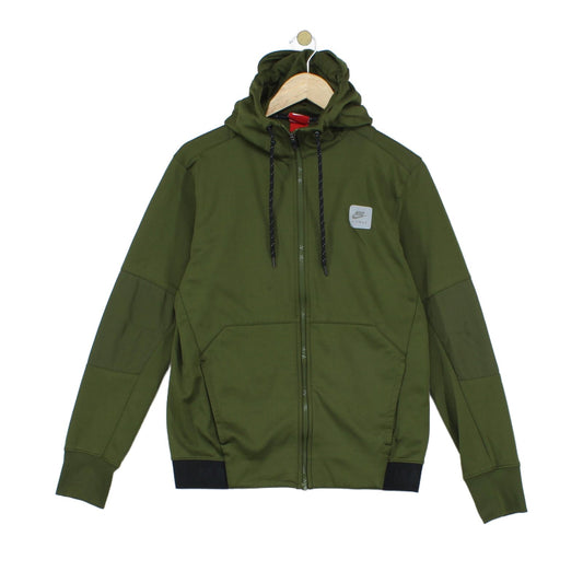 Mens Air Max Hoodie Full Zip Khaki