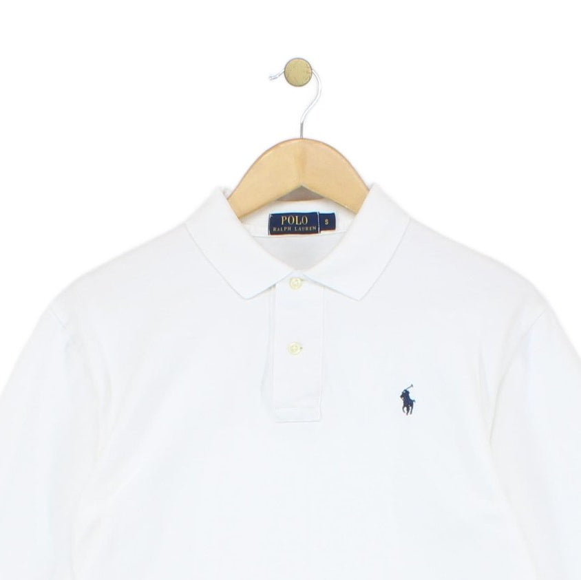 Mens Polo Shirt Classic Long Sleeve