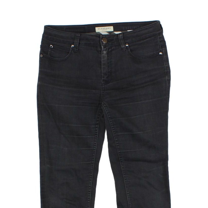 Womens Jeans Zip Fly Stretch Skinny Denim
