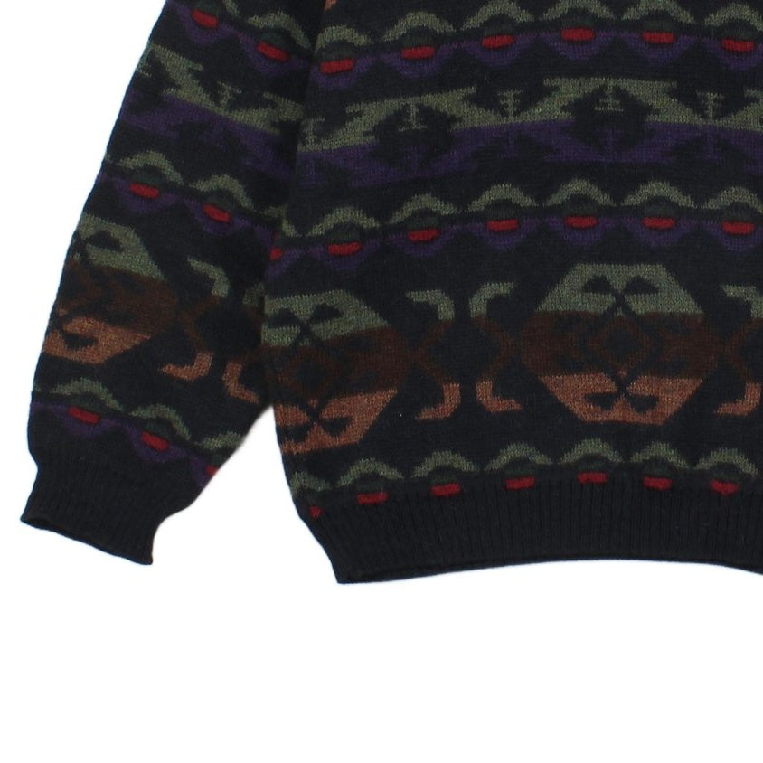 Mens Abstract Jumper Made In Italy