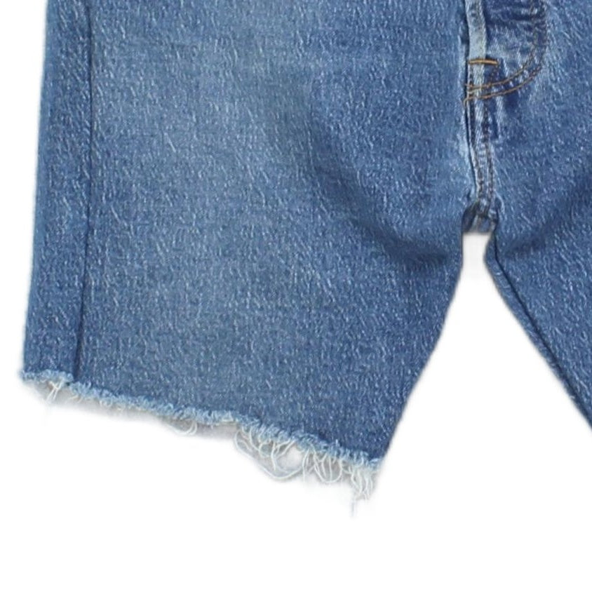 Mens Denim Shorts  Summer Raw Hem