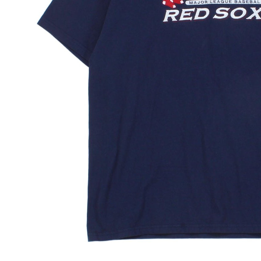 Mens Red Sox T-Shirt Graphic Embroidered
