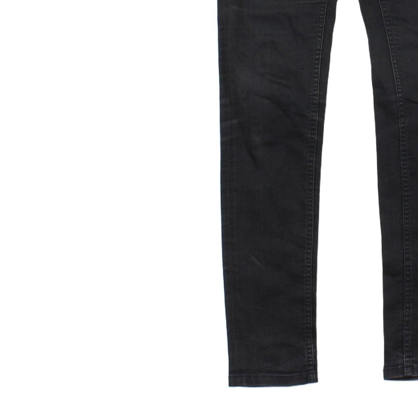 Womens Jeans Zip Fly Stretch Skinny Denim
