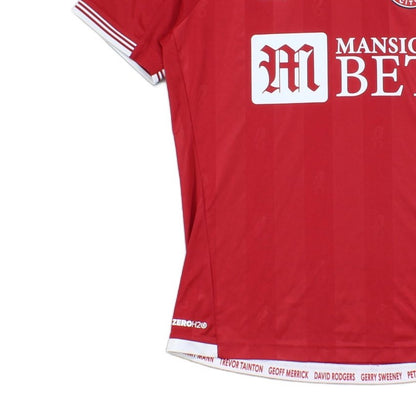 Mens Bristol City 2020-21 Football Shirt Home Jersey Short Sleeve