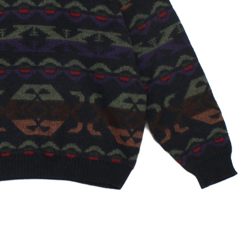 Mens Abstract Jumper Made In Italy