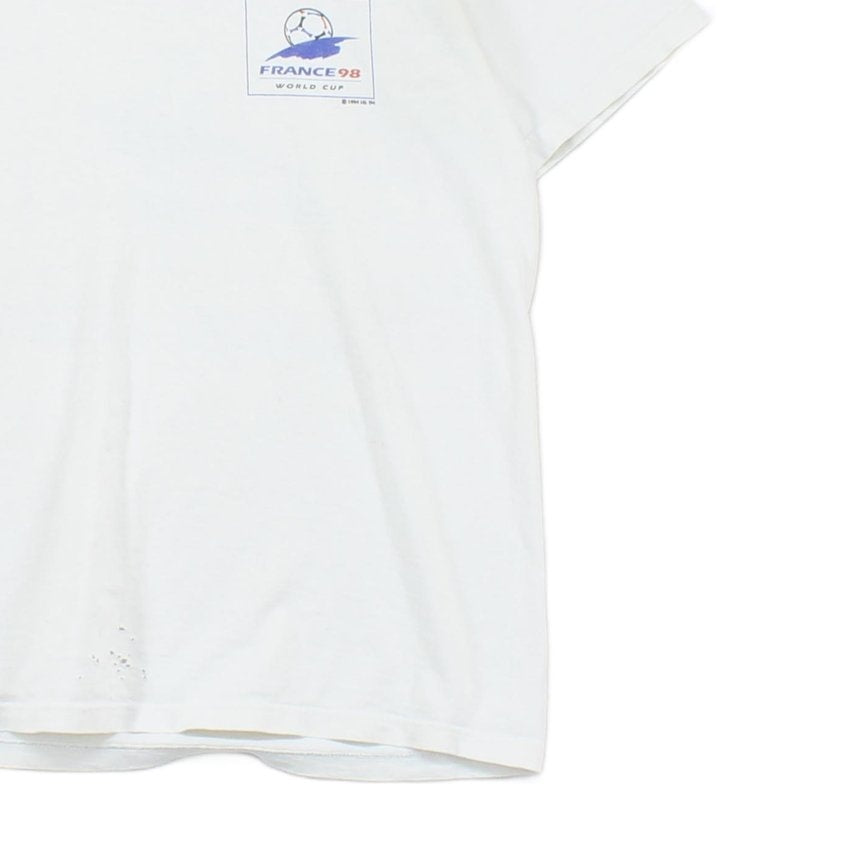 Mens France 98 T-Shirt World Cup Graphic