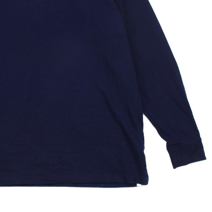 Mens Polo Shirt Long Sleeve Collared Classic