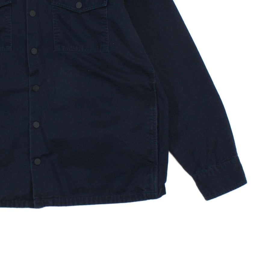 Mens Overshirt Outerwear Button Up Snap Button