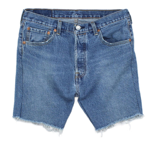 Mens Denim Shorts  Summer Raw Hem