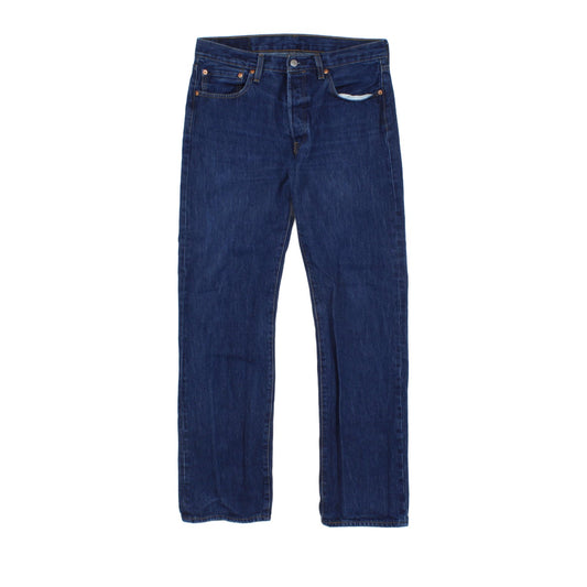 Mens 501 Jeans Classic Fit 100% Cotton Button Fly Denim