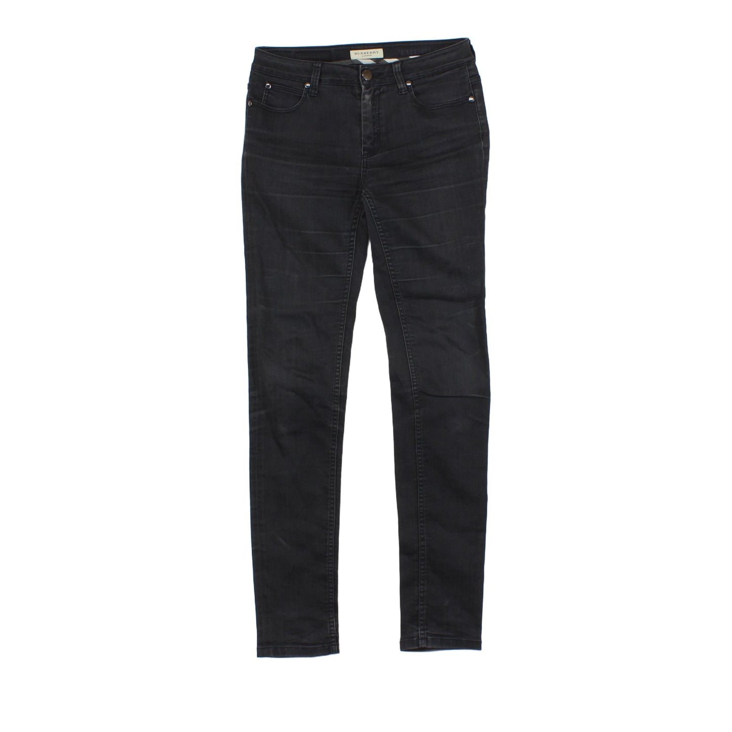 Womens Jeans Zip Fly Stretch Skinny Denim