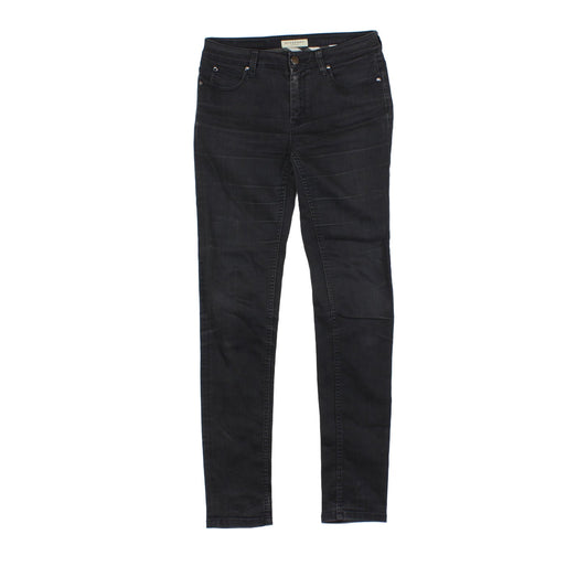 Womens Jeans Zip Fly Stretch Skinny Denim