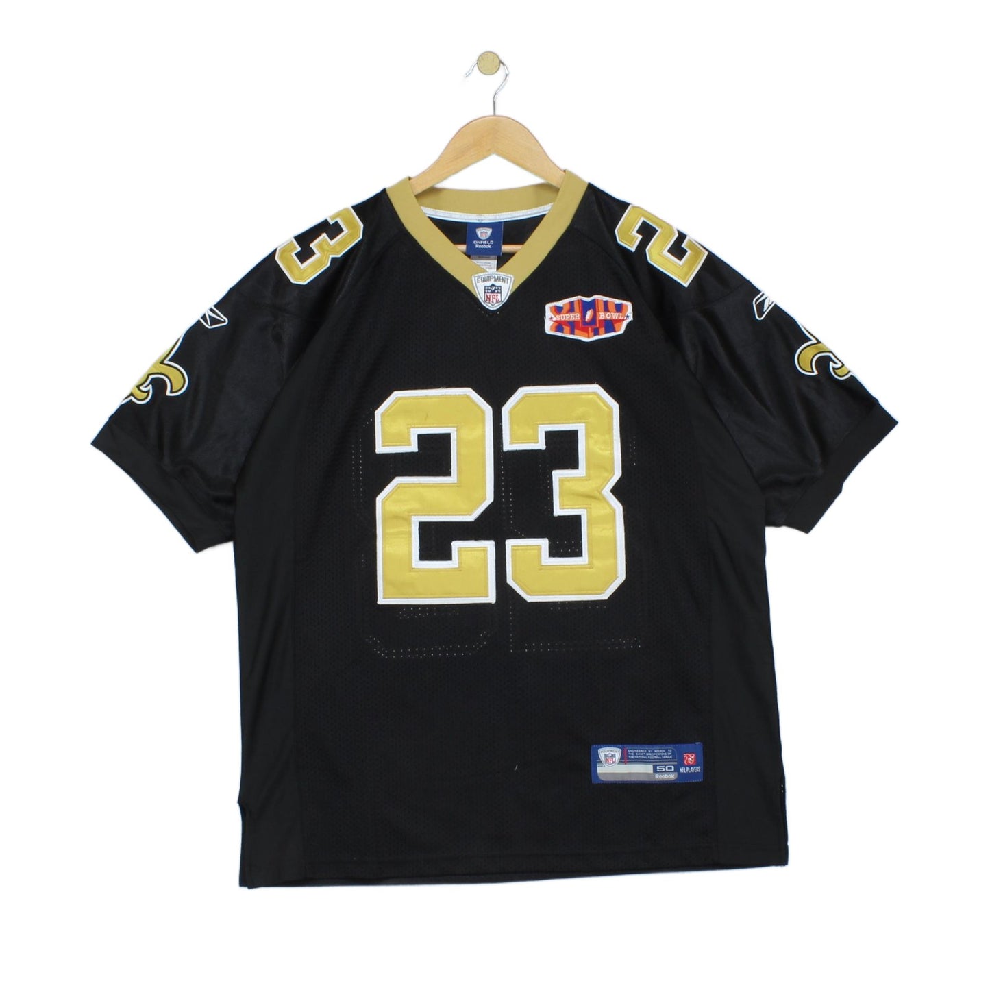 Mens New Orleans Nfl T Shirt #23 Thomas Super Bowl