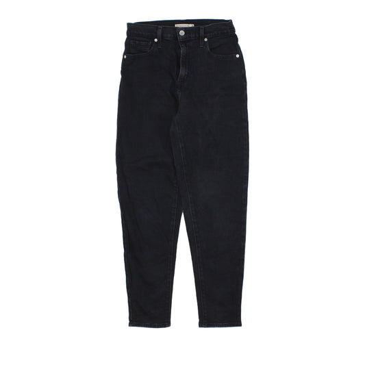 Womens High Waisted Mom Jeans Stretch Zip Fly
