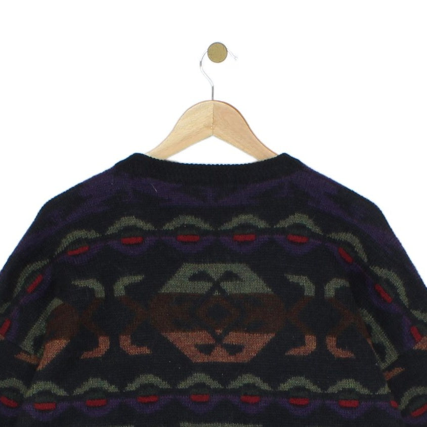 Mens Abstract Jumper Made In Italy