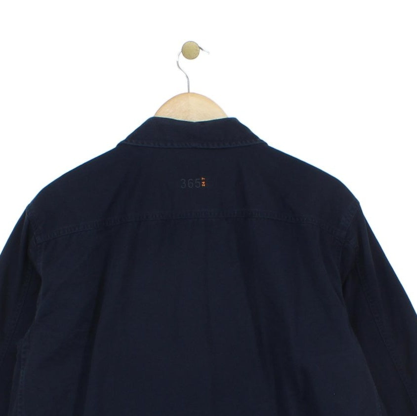 Mens Overshirt Outerwear Button Up Snap Button