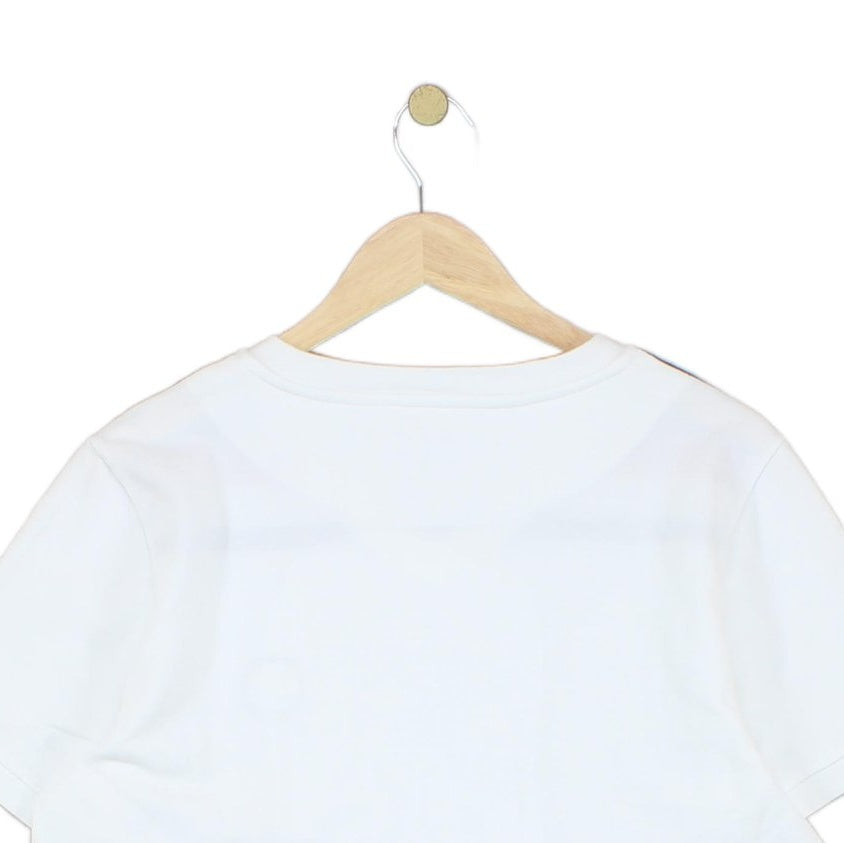 Mens Striped T-Shirt Made In Portugal V Neck