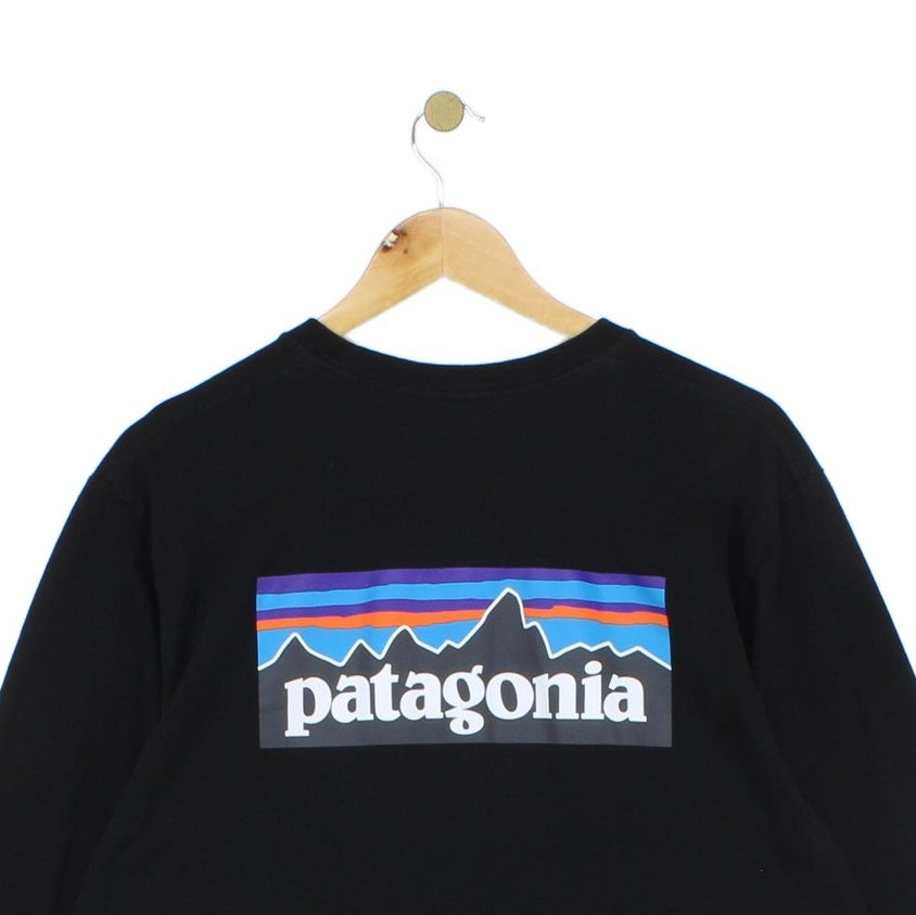 Mens T-Shirt Long Sleeve Outdoor Eco Friendly Logo