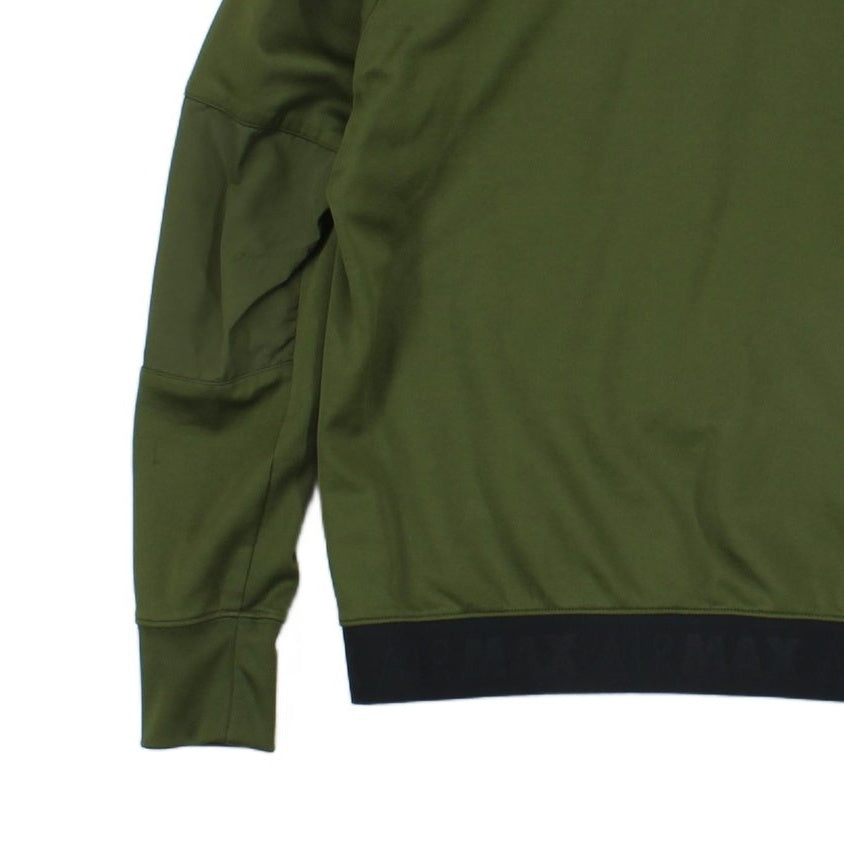 Mens Air Max Hoodie Full Zip Khaki