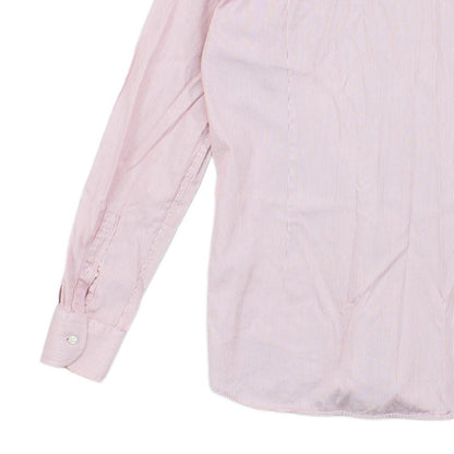 Mens Striped Shirt Slim Fit Long Sleeve