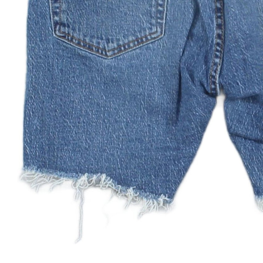Mens Denim Shorts  Summer Raw Hem