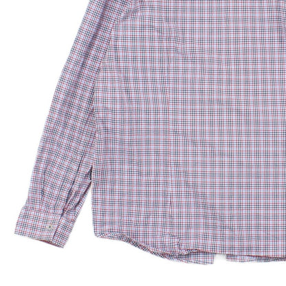 Mens Check Shirt Regular Fit Long Sleeve