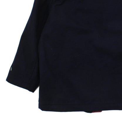 Mens Wool Jacket Full Zip Button Up Long Sleeves