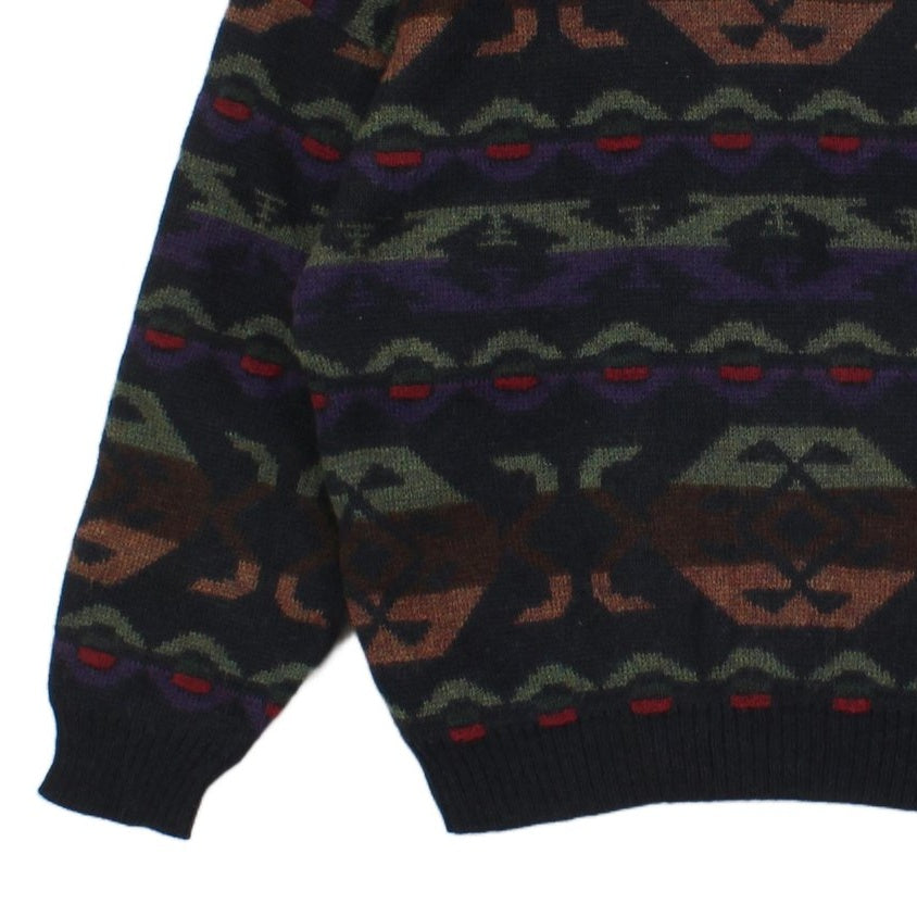 Mens Abstract Jumper Made In Italy