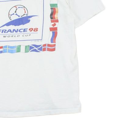 Mens France 98 T-Shirt World Cup Graphic