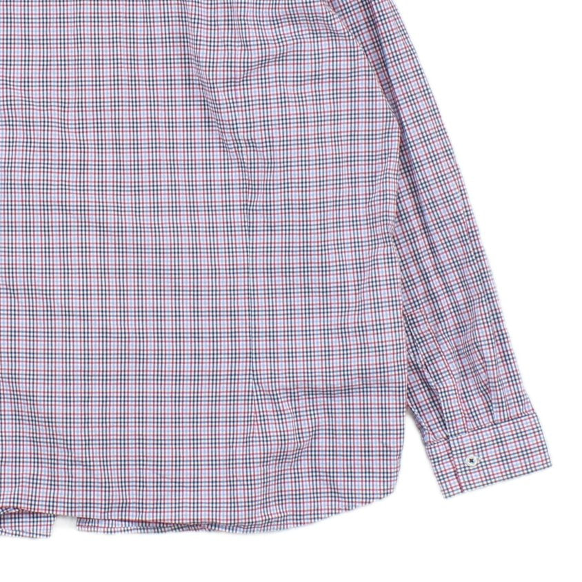 Mens Check Shirt Regular Fit Long Sleeve
