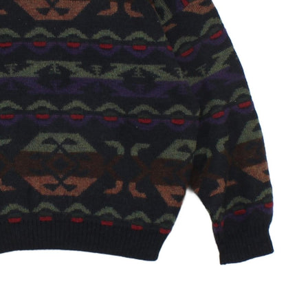 Mens Abstract Jumper Made In Italy