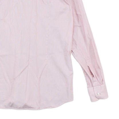 Mens Striped Shirt Slim Fit Long Sleeve