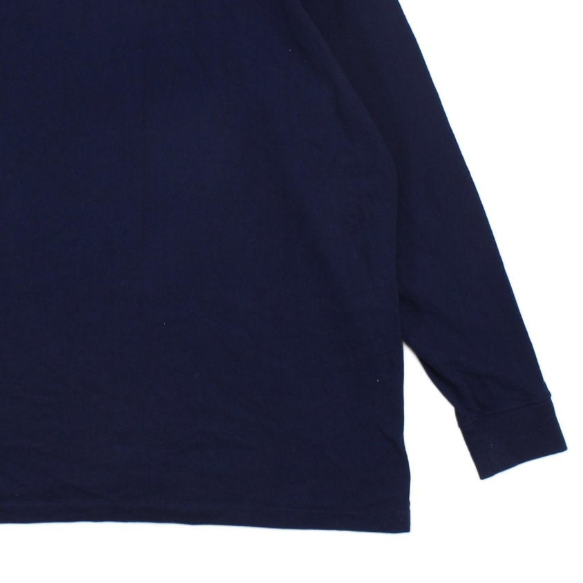 Mens Polo Shirt Long Sleeve Collared Classic