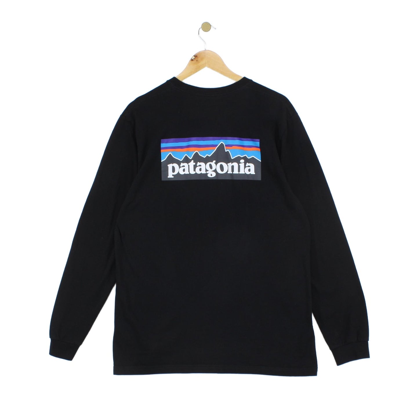Mens T-Shirt Long Sleeve Outdoor Eco Friendly Logo