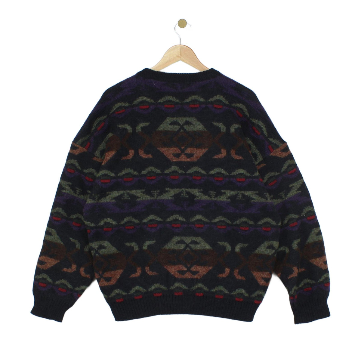 Mens Abstract Jumper Made In Italy