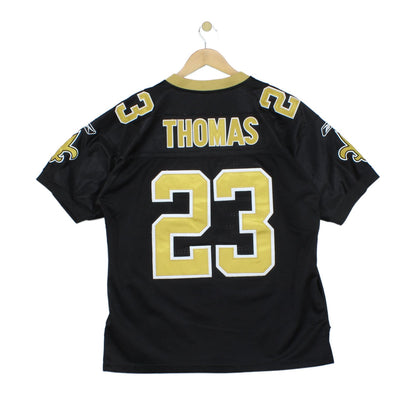 Mens New Orleans Nfl T Shirt #23 Thomas Super Bowl