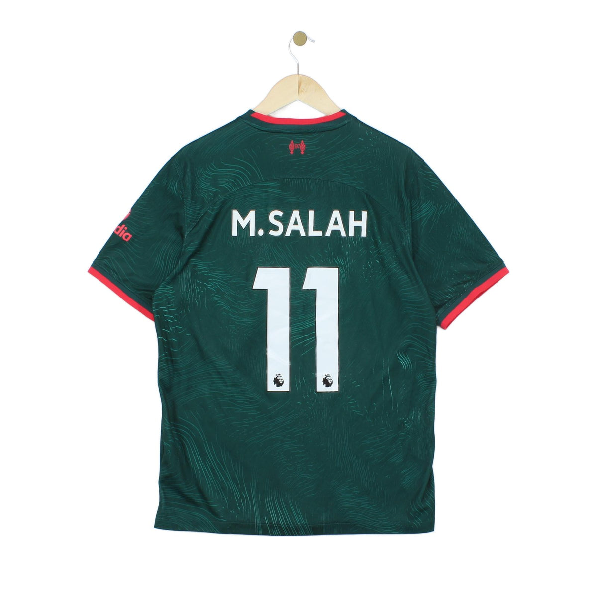 Mens Liverpool 2022-23 Football Shirt 3Rd Kit #11 Salah