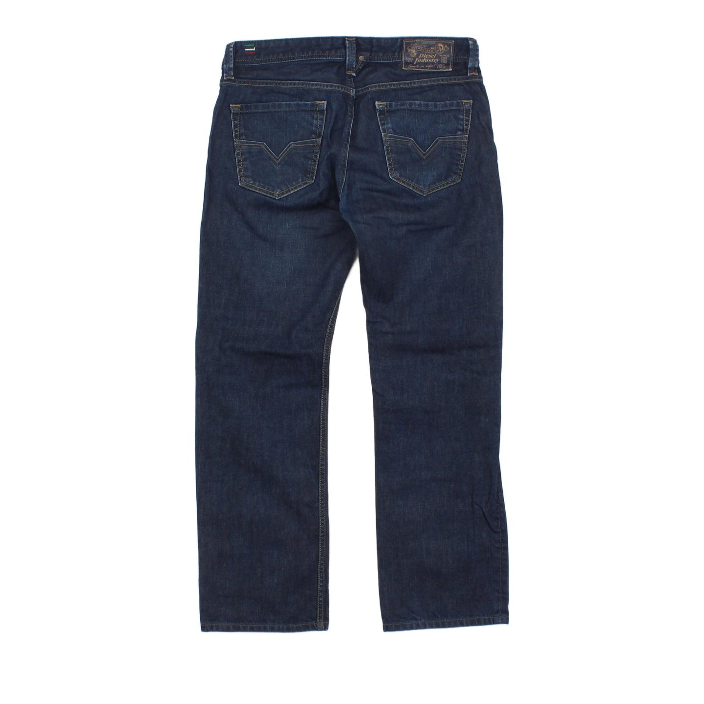 Mens Larkee Jeans Regular Straight Made In Italy