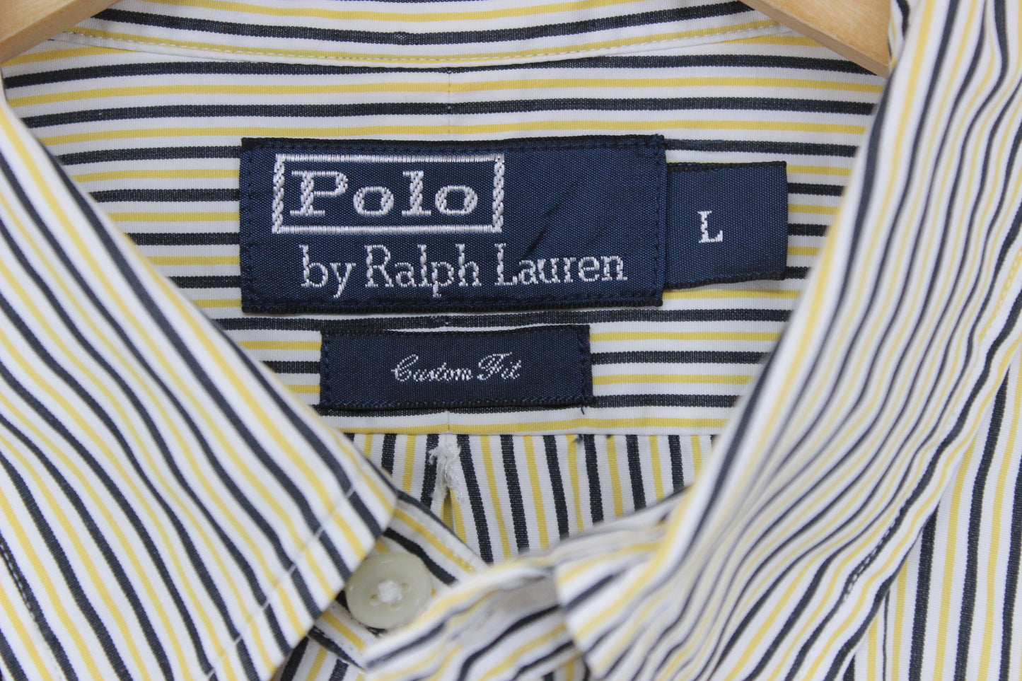 Mens Striped Shirt Button Up Custom Fit