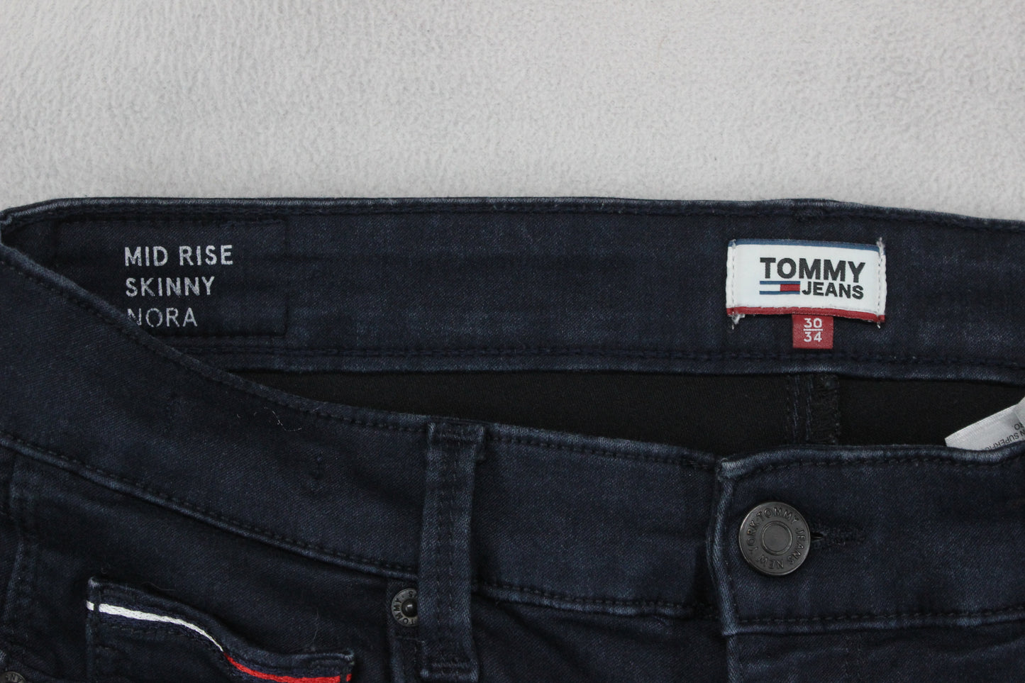Womens Nora Jeans Stretch Mid Rise Skinny