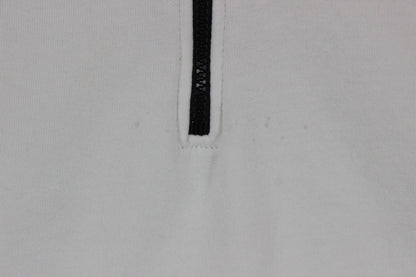 Mens 1/4 Zip Sweatshirt Oversized Retro