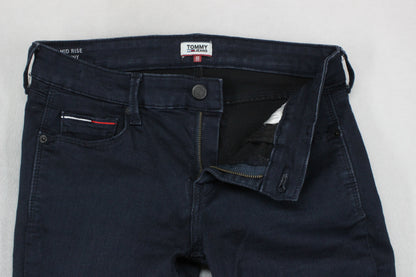 Womens Nora Jeans Stretch Mid Rise Skinny