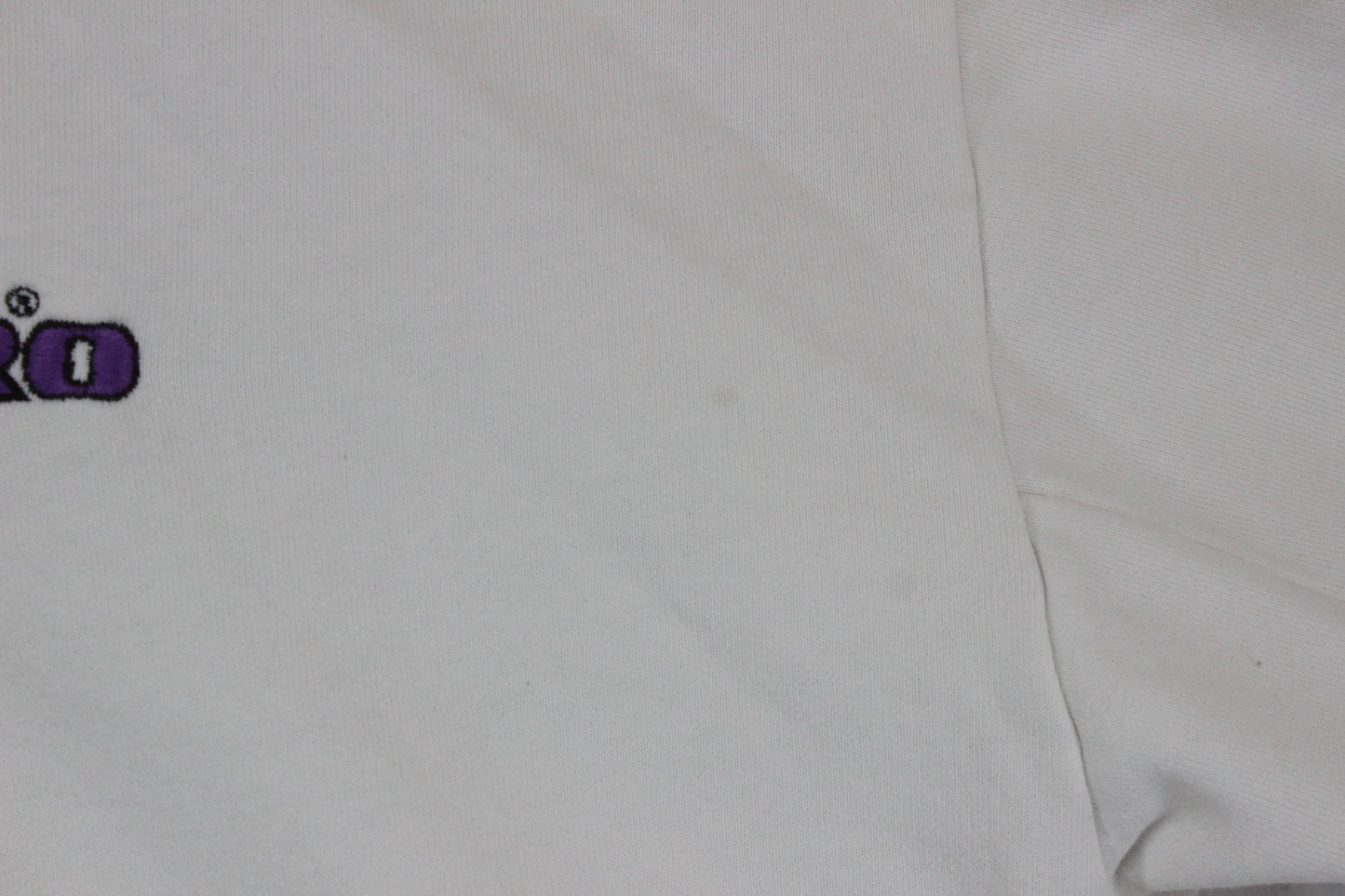 Mens 1/4 Zip Sweatshirt Oversized Retro