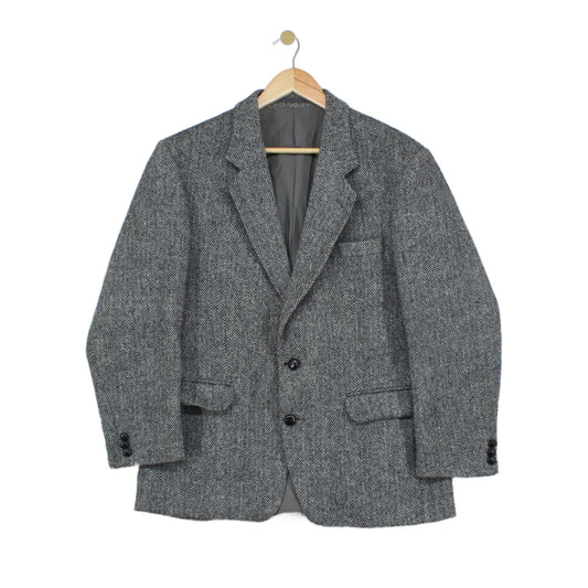 Mens Vintage Harris Tweed Blazer