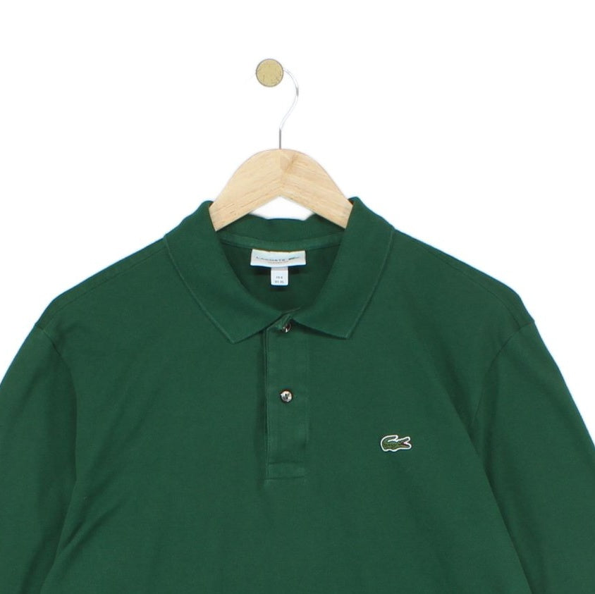 Mens Polo Shirt Long Sleeve Classic Logo